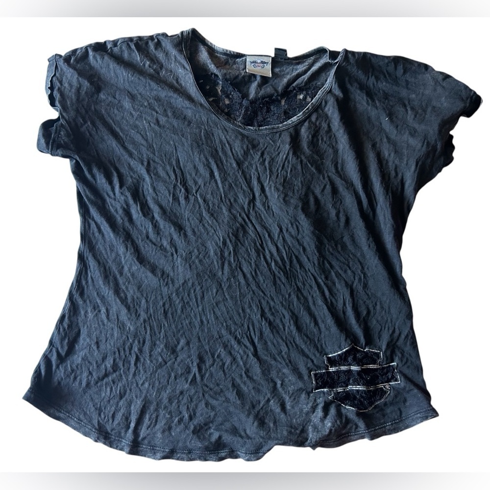 Harley-Davidson Black Short Sleeve Tee